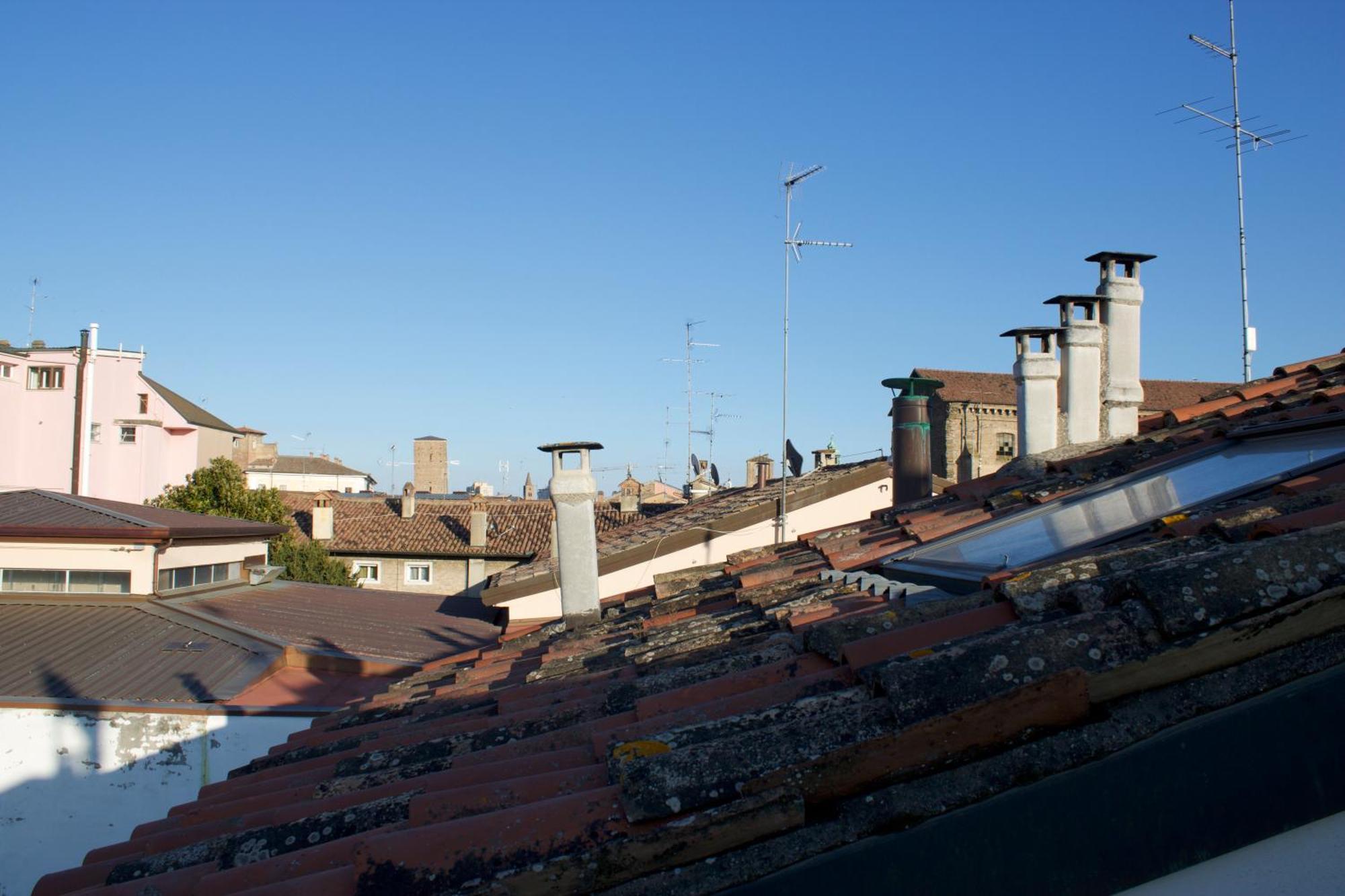 Corte Cavour. Una Mansarda Nel Cuore Della Citta Ravenna Buitenkant foto